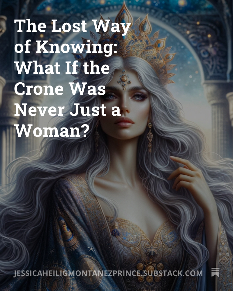 The Lost Way of Knowing, Crone artwork
